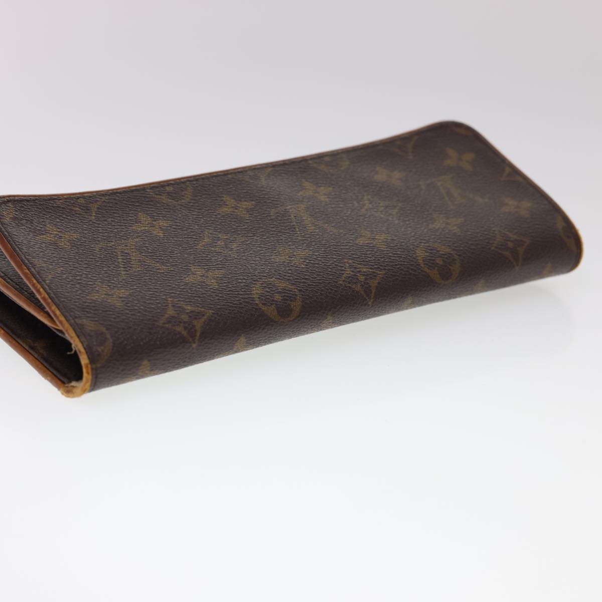 LOUIS VUITTON Monogram Pochette Twin GM Shoulder Bag M51852 LV Auth rd4742