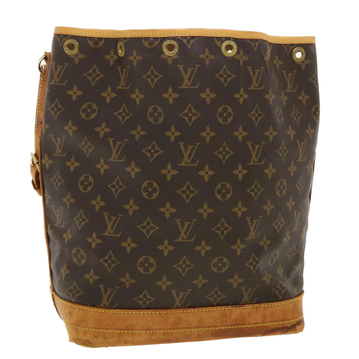 LOUIS VUITTON Monogram Noe Shoulder Bag M42224 LV Auth rd4746