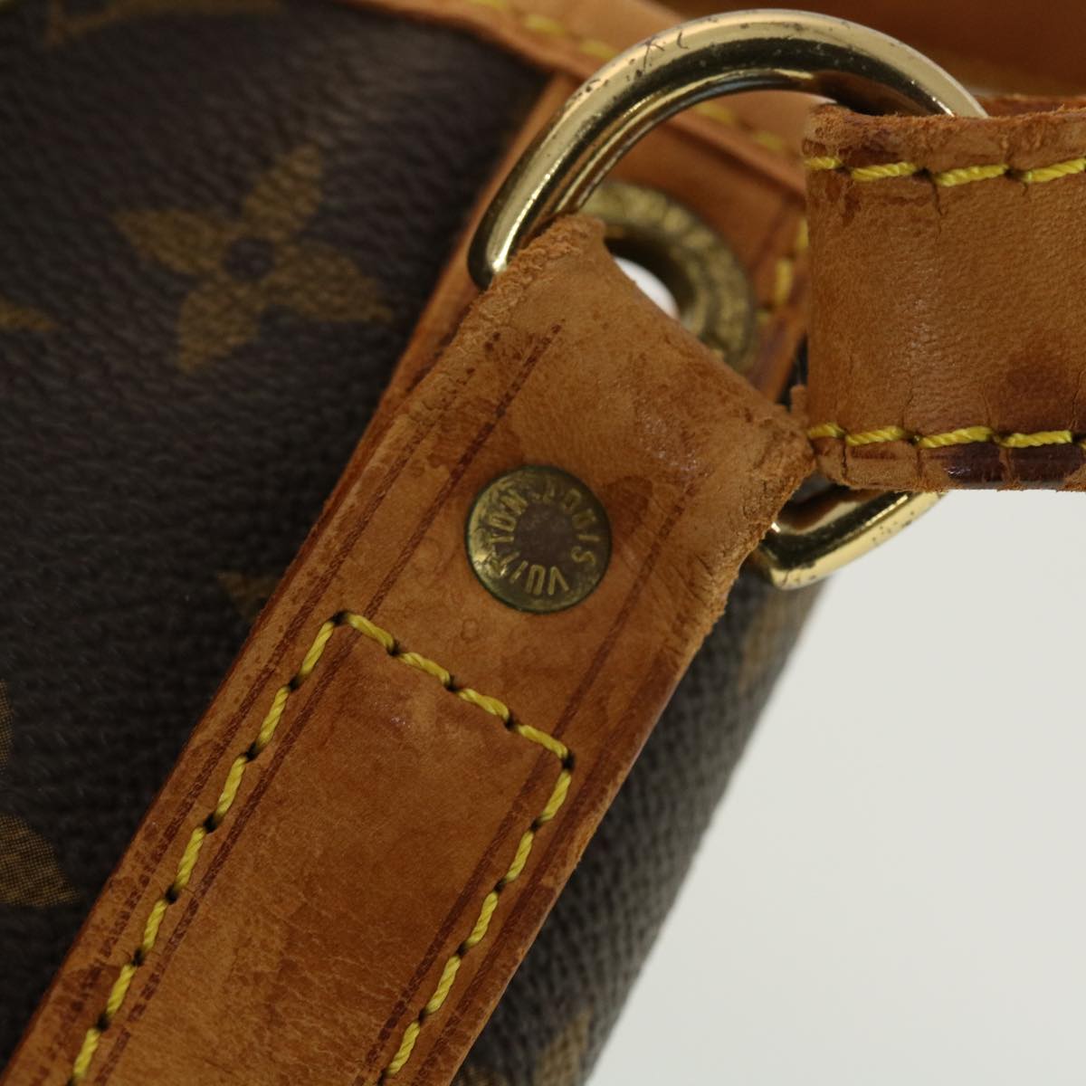 LOUIS VUITTON Monogram Noe Shoulder Bag M42224 LV Auth rd4746