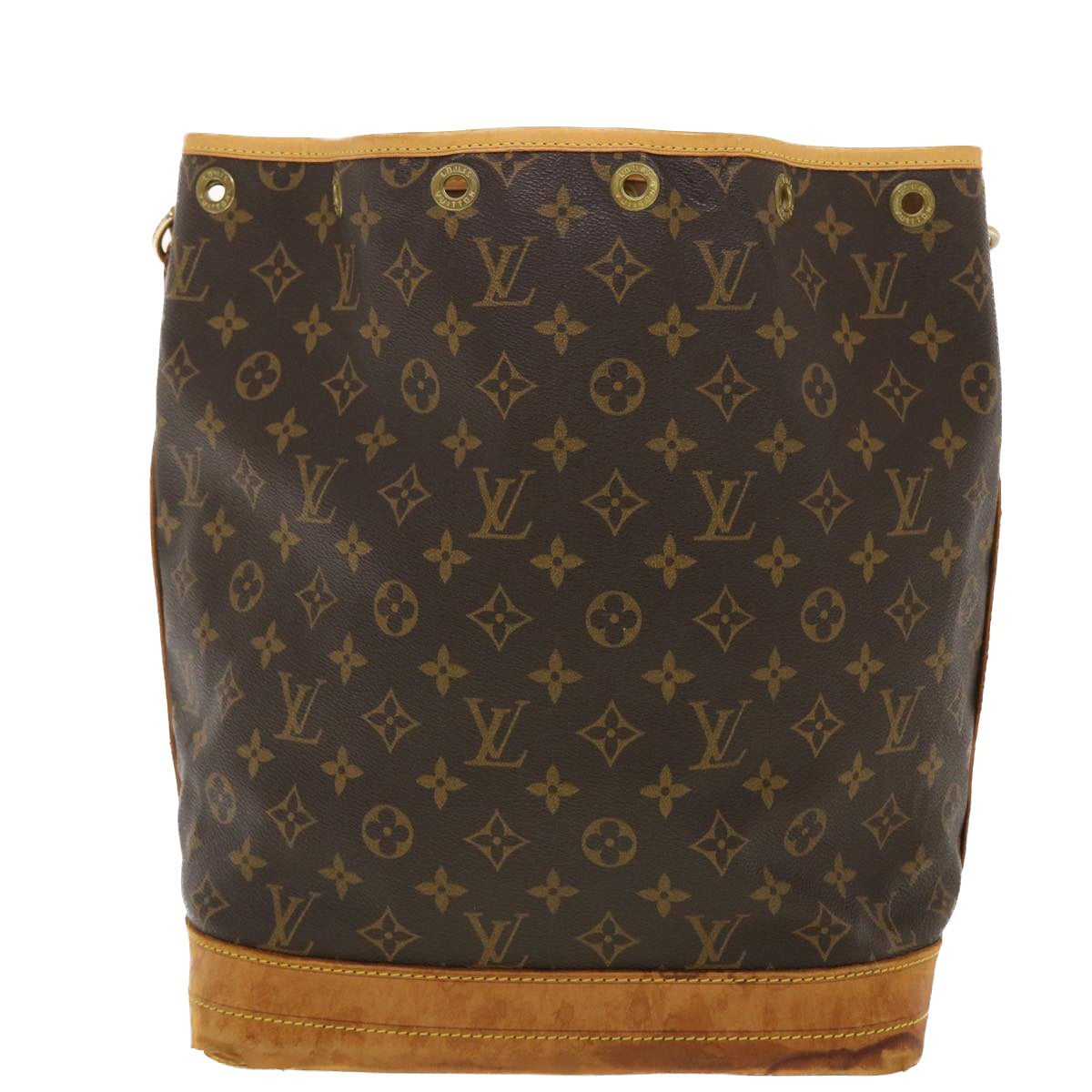 LOUIS VUITTON Monogram Noe Shoulder Bag M42224 LV Auth rd4746