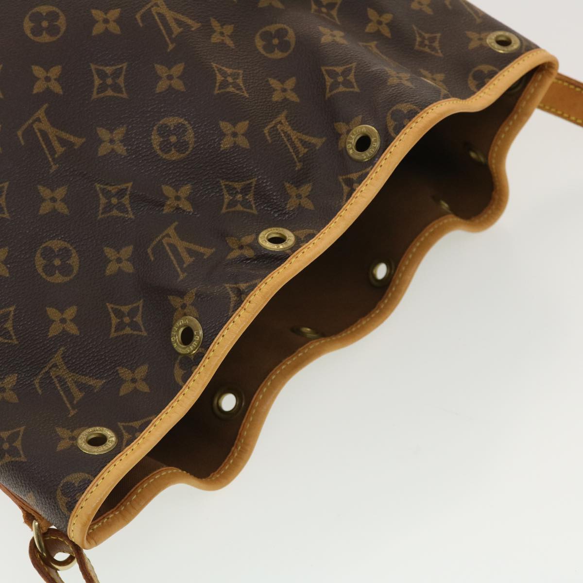 LOUIS VUITTON Monogram Noe Shoulder Bag M42224 LV Auth rd4746