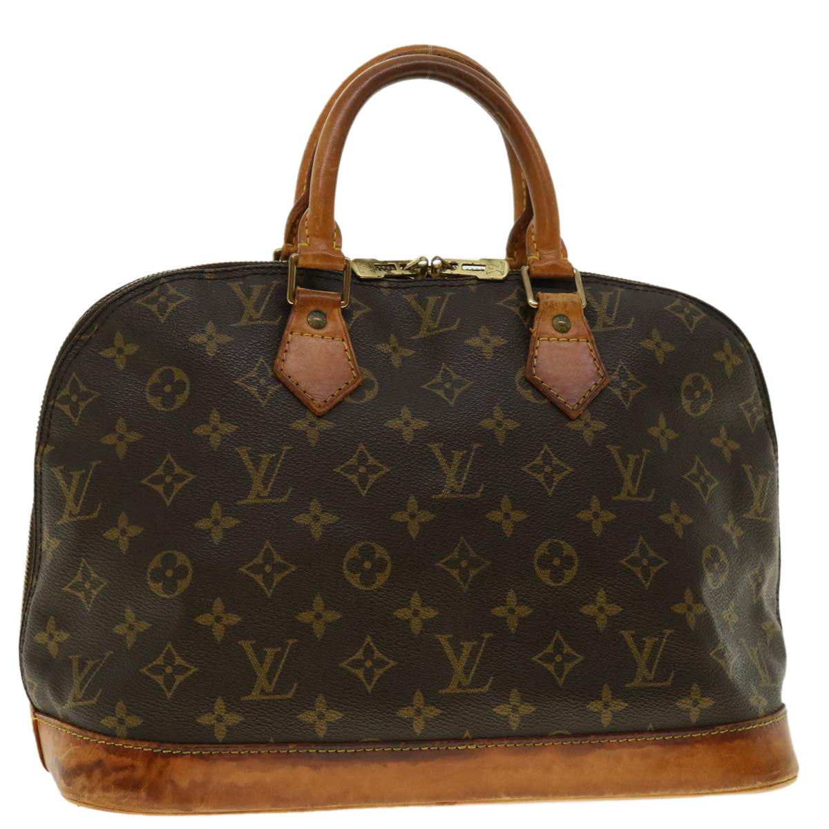 LOUIS VUITTON Monogram Alma Hand Bag M51130 LV Auth rd4754