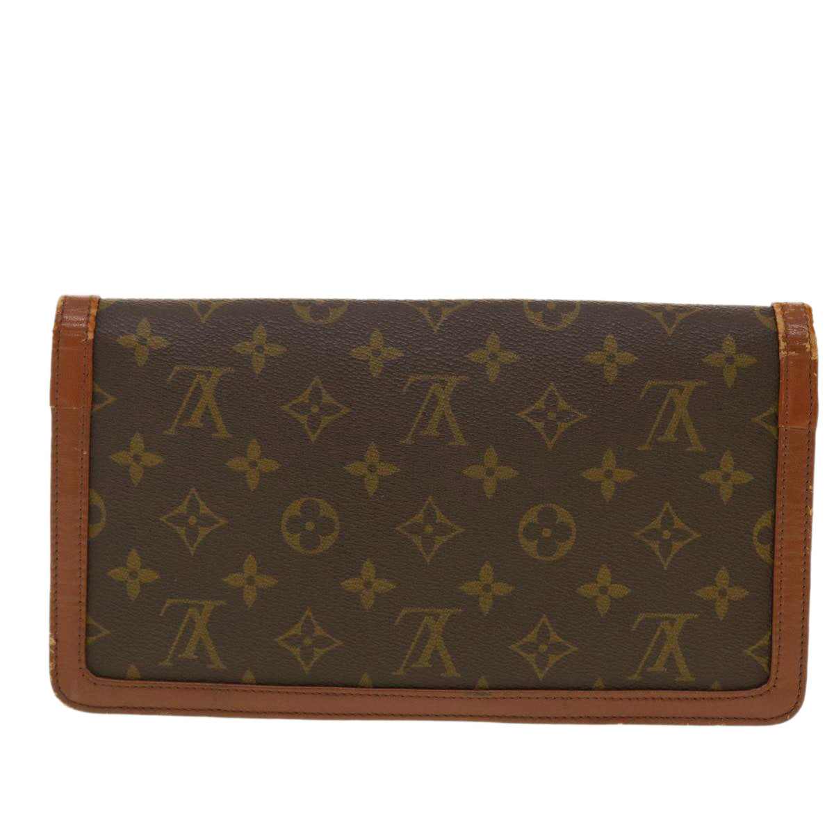 LOUIS VUITTON Monogram Pochette Dam PM Clutch Bag M51812 LV Auth rd4764 - 0