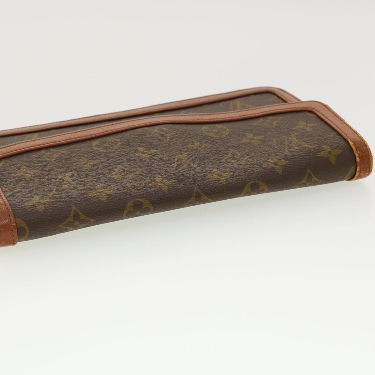 LOUIS VUITTON Monogram Pochette Dam PM Clutch Bag M51812 LV Auth rd4764