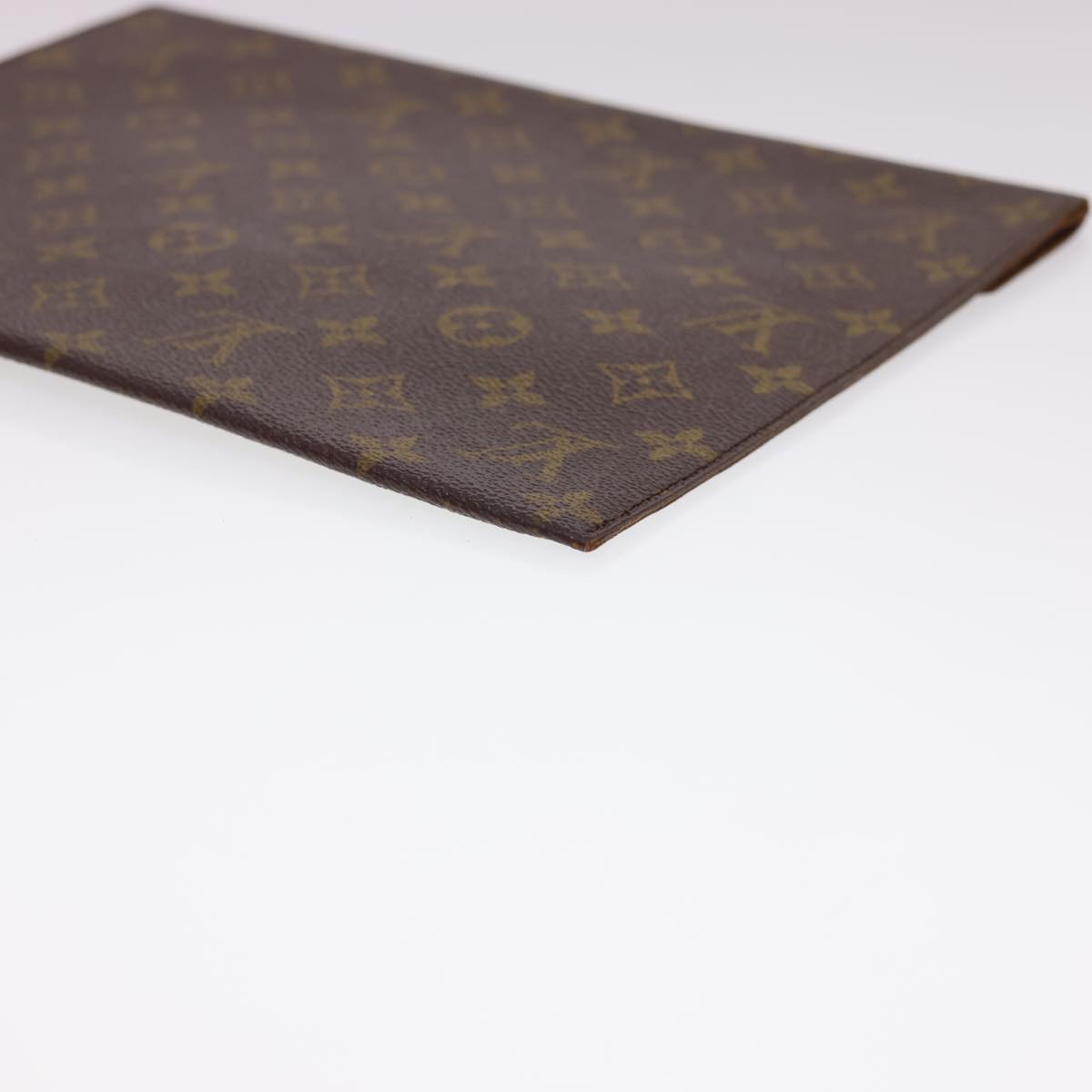 LOUIS VUITTON Monogram Posh plate Briefcase M53522 LV Auth rd4766