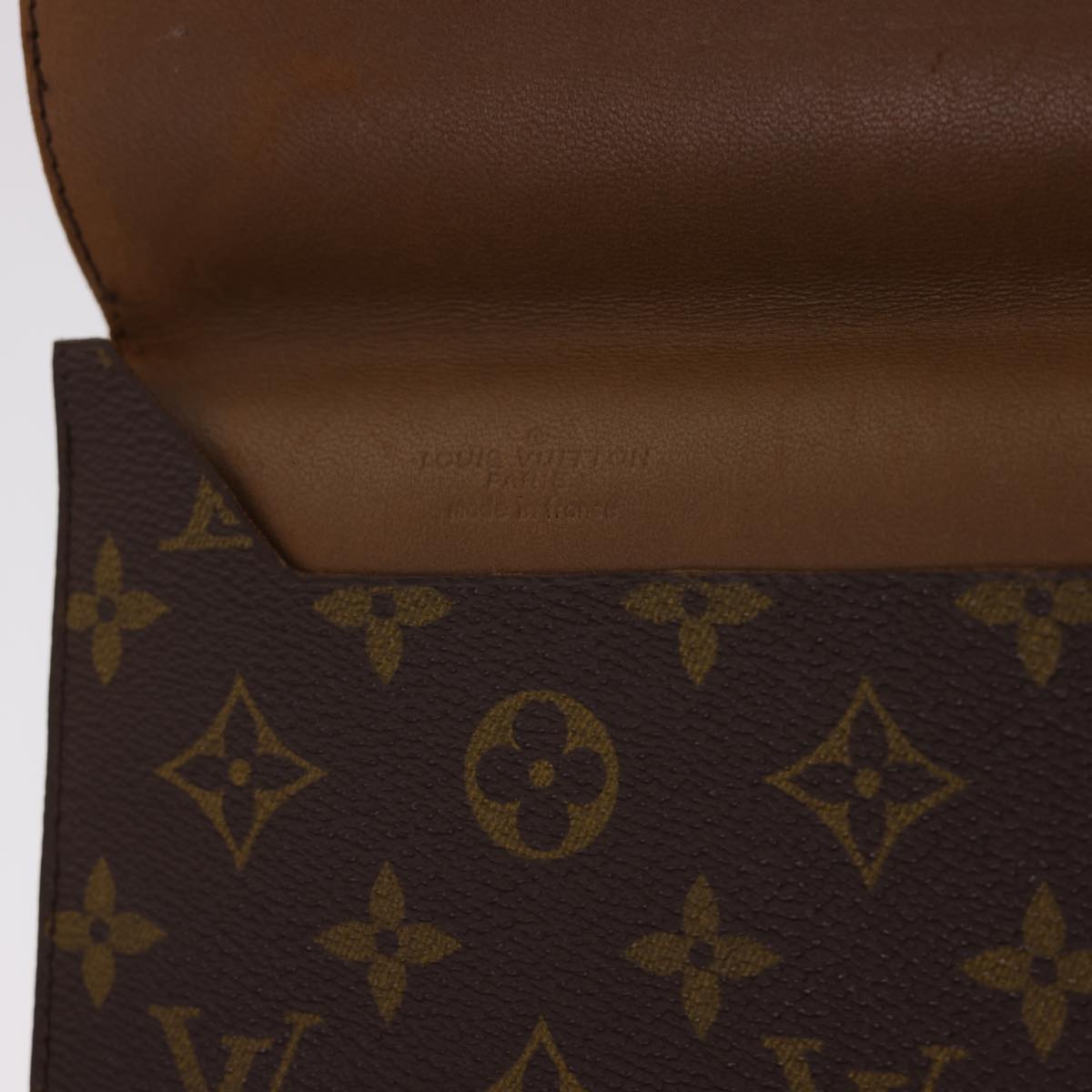 LOUIS VUITTON Monogram Posh plate Briefcase M53522 LV Auth rd4766