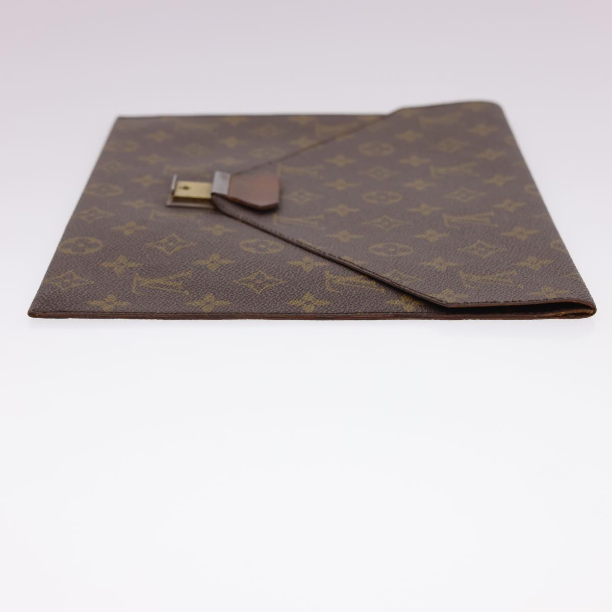 LOUIS VUITTON Monogram Posh plate Briefcase M53522 LV Auth rd4766