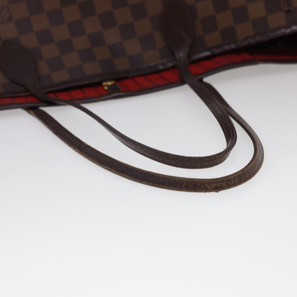 LOUIS VUITTON Damier Ebene Neverfull GM Tote Bag N51106 LV Auth rd4774