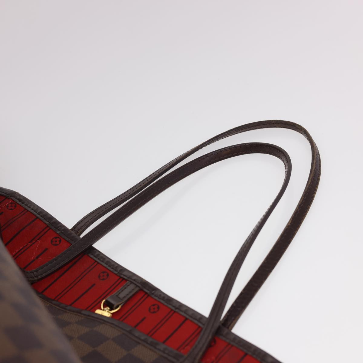 LOUIS VUITTON Damier Ebene Neverfull GM Tote Bag N51106 LV Auth rd4774