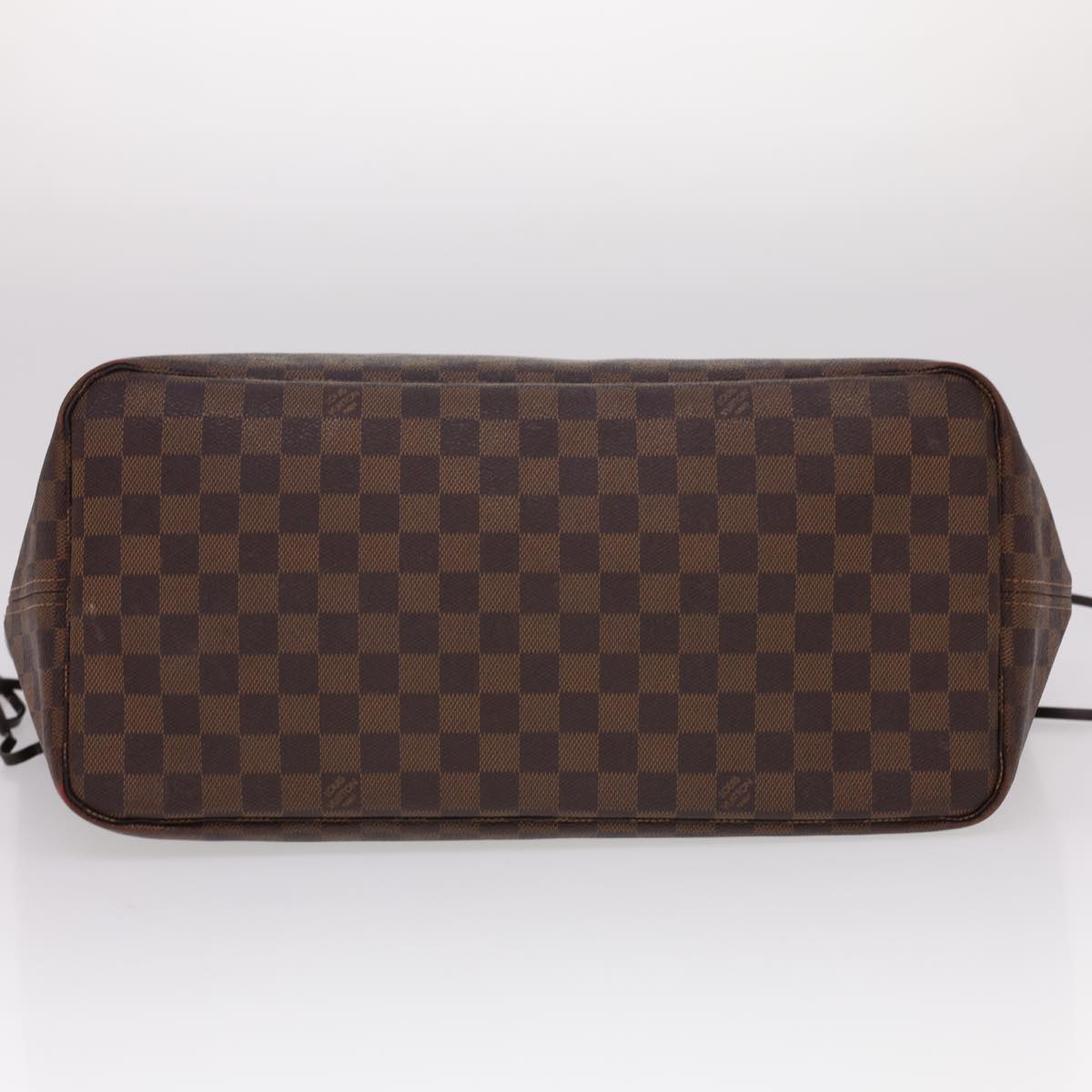 LOUIS VUITTON Damier Ebene Neverfull GM Tote Bag N51106 LV Auth rd4774