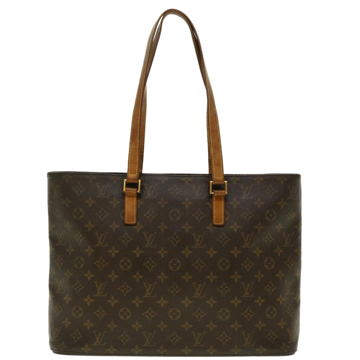 LOUIS VUITTON Monogram Luco Tote Bag M51155 LV Auth rd4777