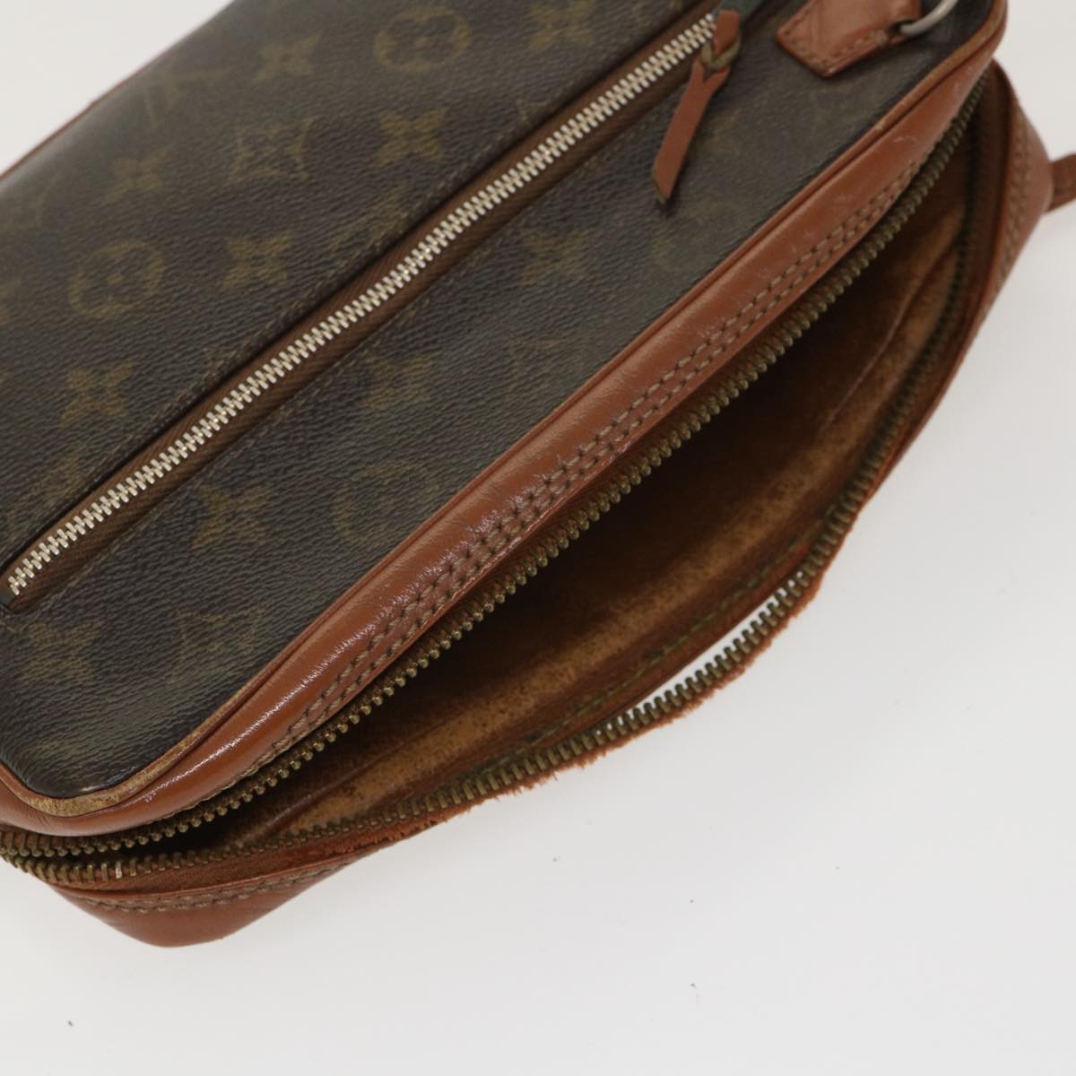 LOUIS VUITTON Monogram Pochette Sports Clutch Bag No.183 LV Auth rd4790