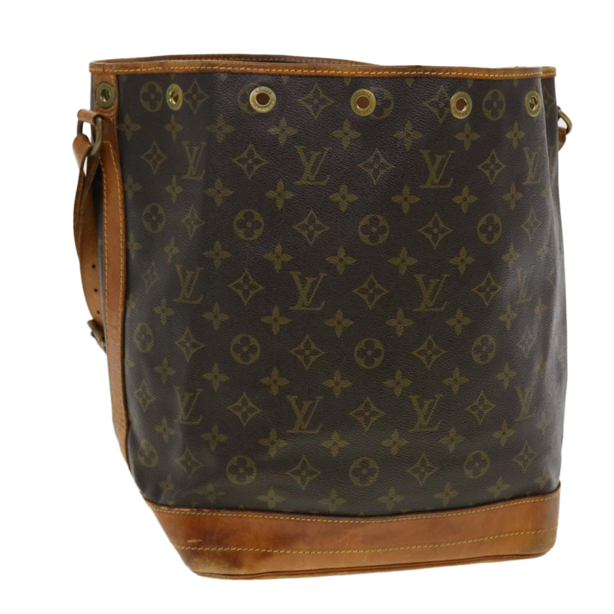 LOUIS VUITTON Monogram Noe Shoulder Bag M42224 LV Auth rd4799