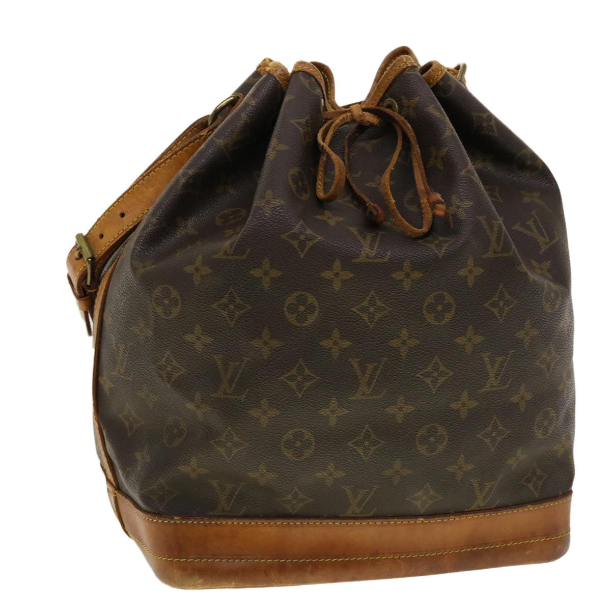 LOUIS VUITTON Monogram Noe Shoulder Bag M42224 LV Auth rd4801