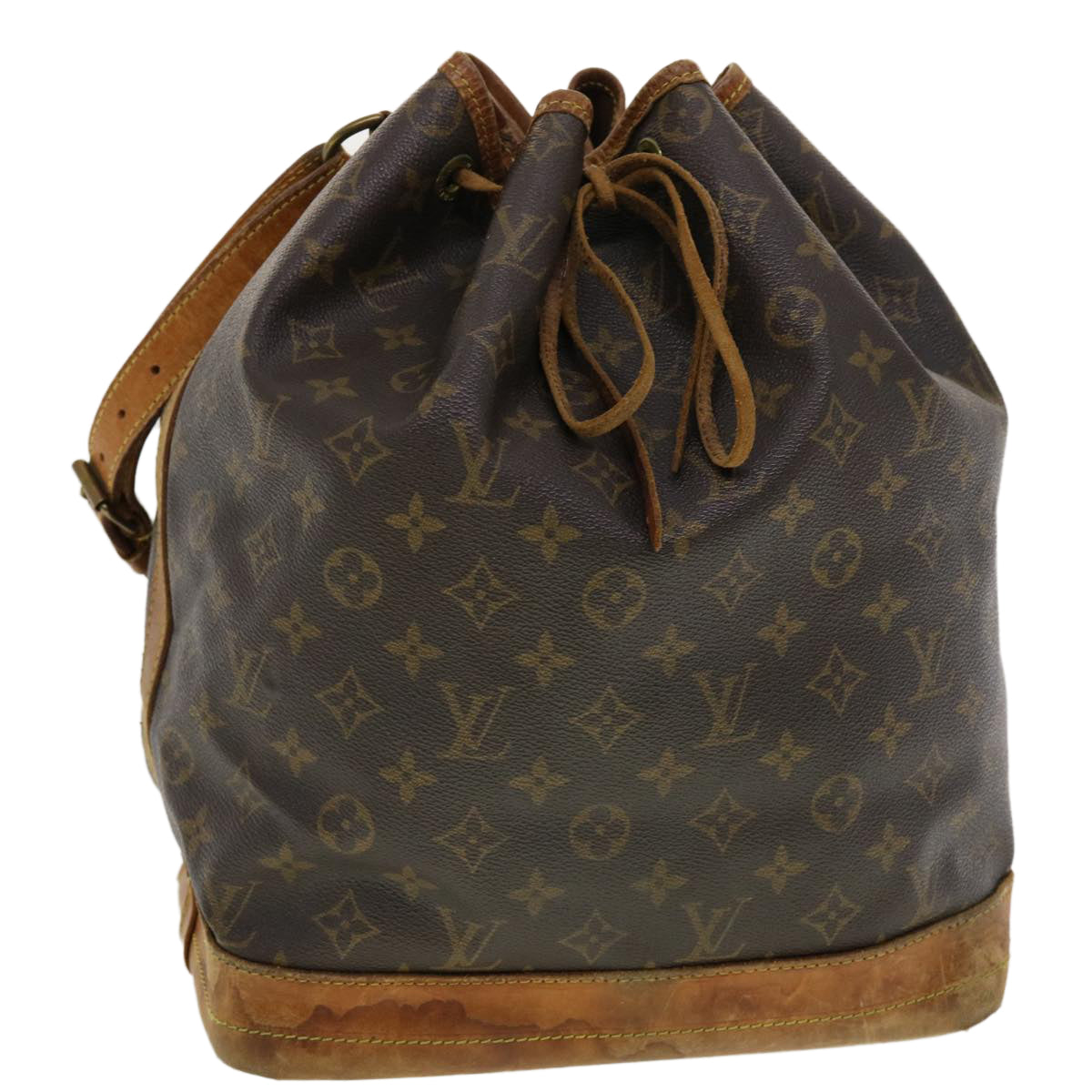 LOUIS VUITTON Monogram Noe Shoulder Bag M42224 LV Auth rd4803