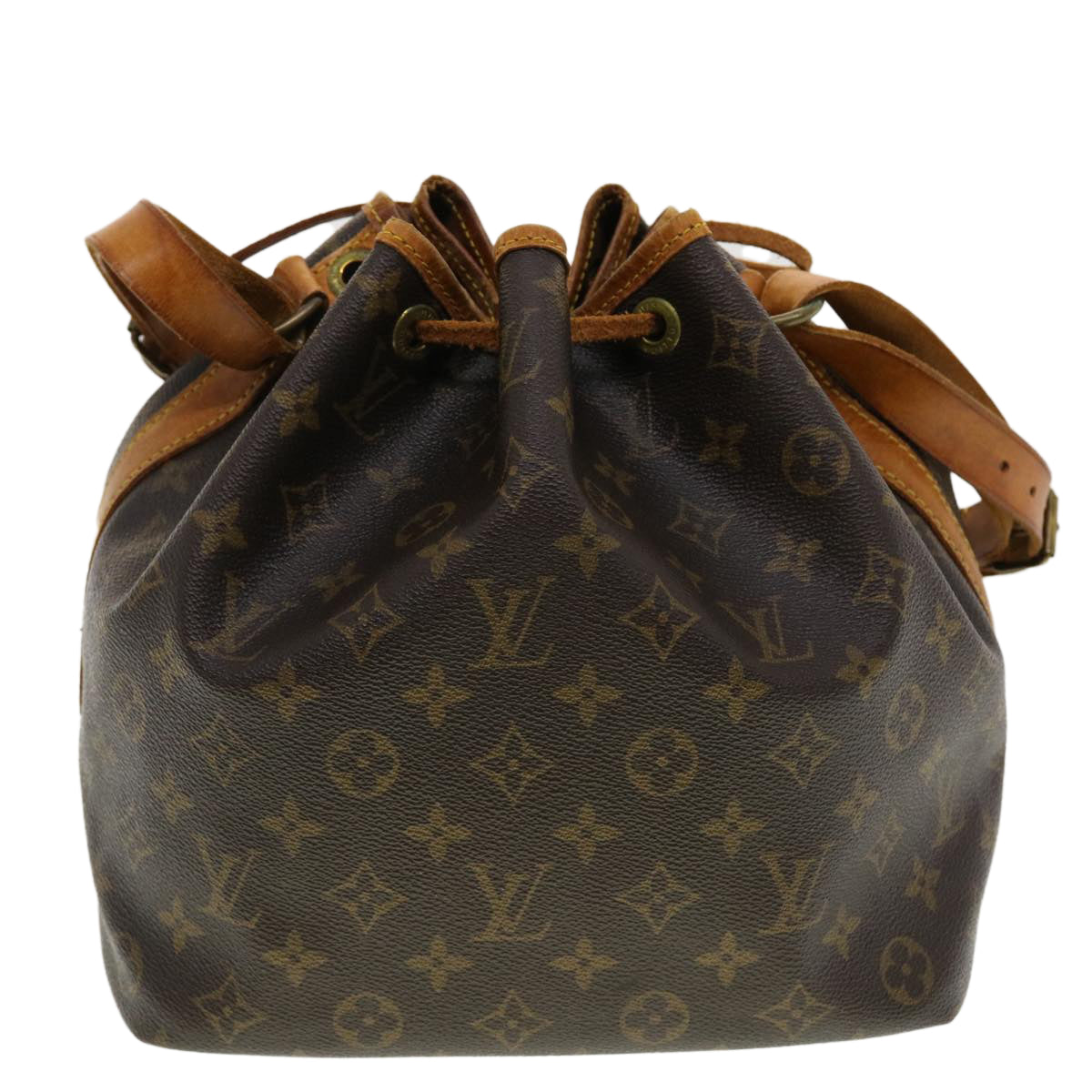 LOUIS VUITTON Monogram Petit Noe Shoulder Bag M42226 LV Auth rd4804 - 0