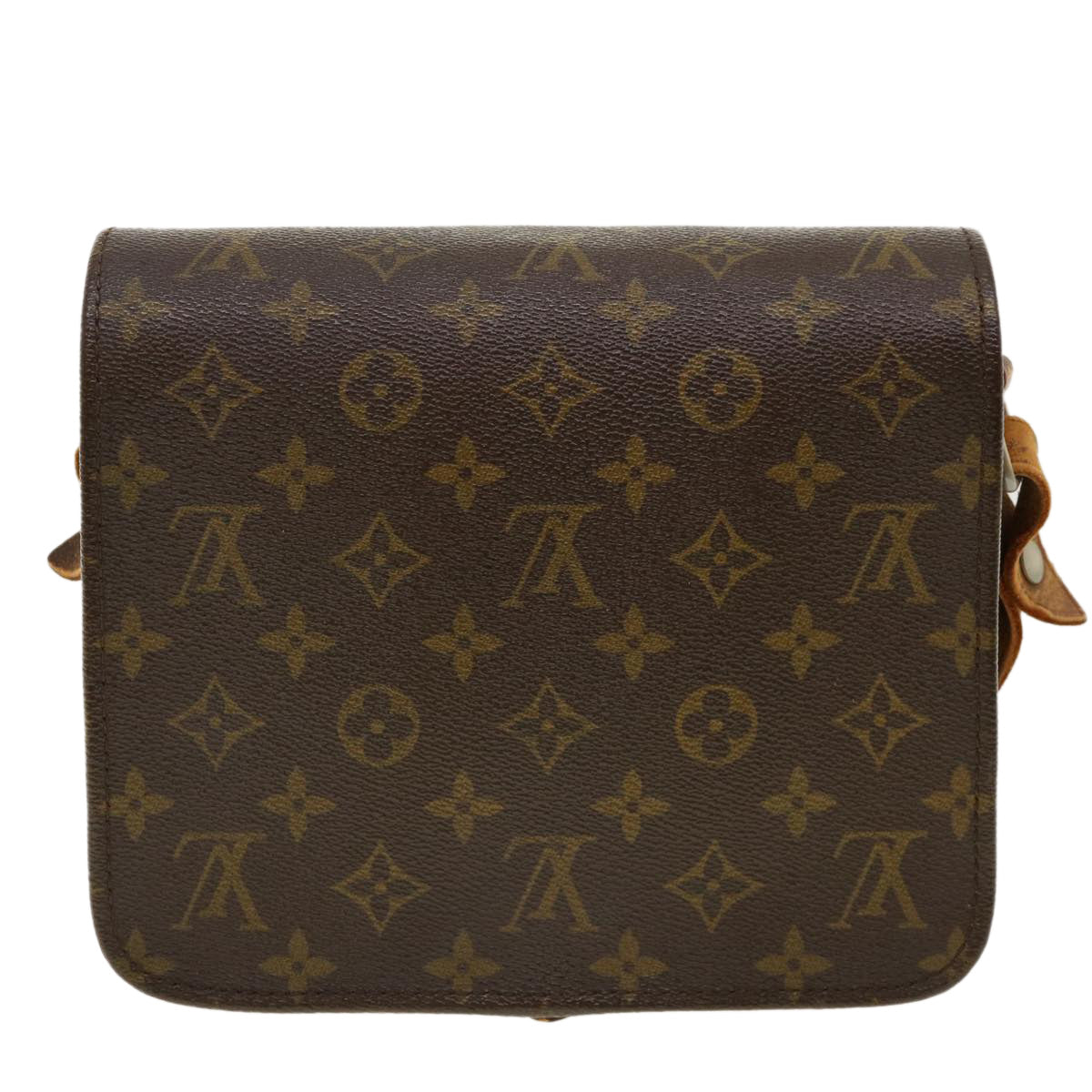 LOUIS VUITTON Monogram Cartouchiere MM Shoulder Bag Vintage M51253 Auth rd4825 - 0