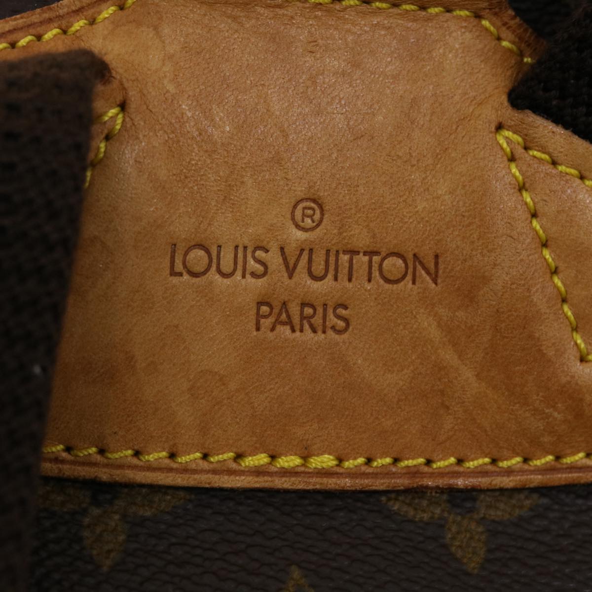 LOUIS VUITTON Monogram Montsouris GM Backpack M51135 LV Auth rd4826