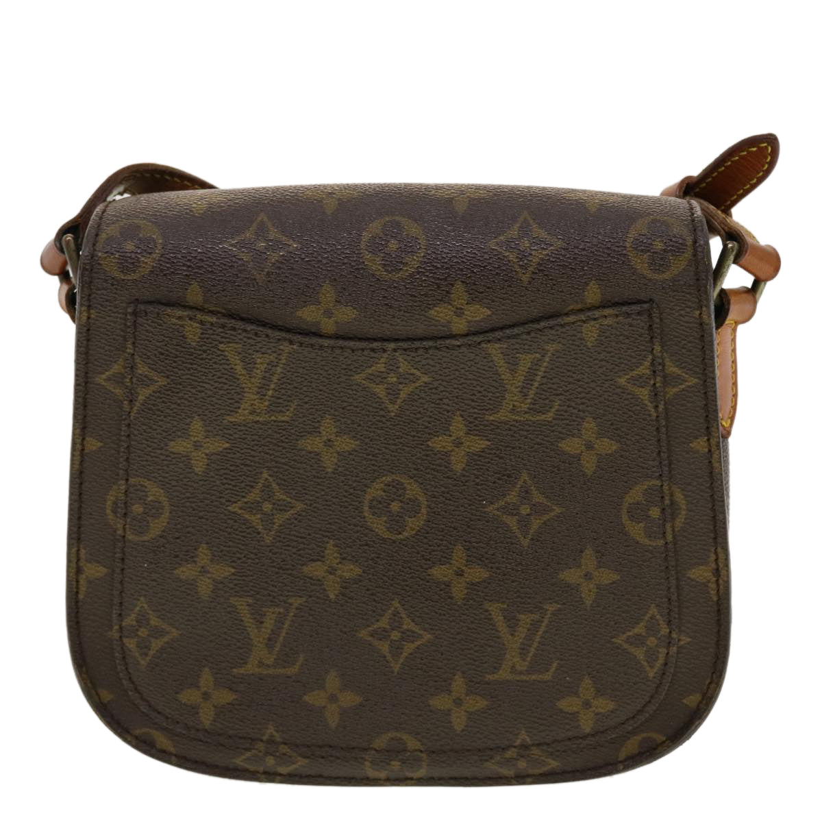 LOUIS VUITTON Monogram Saint Cloud MM Shoulder Bag M51243 LV Auth rd4828 - 0