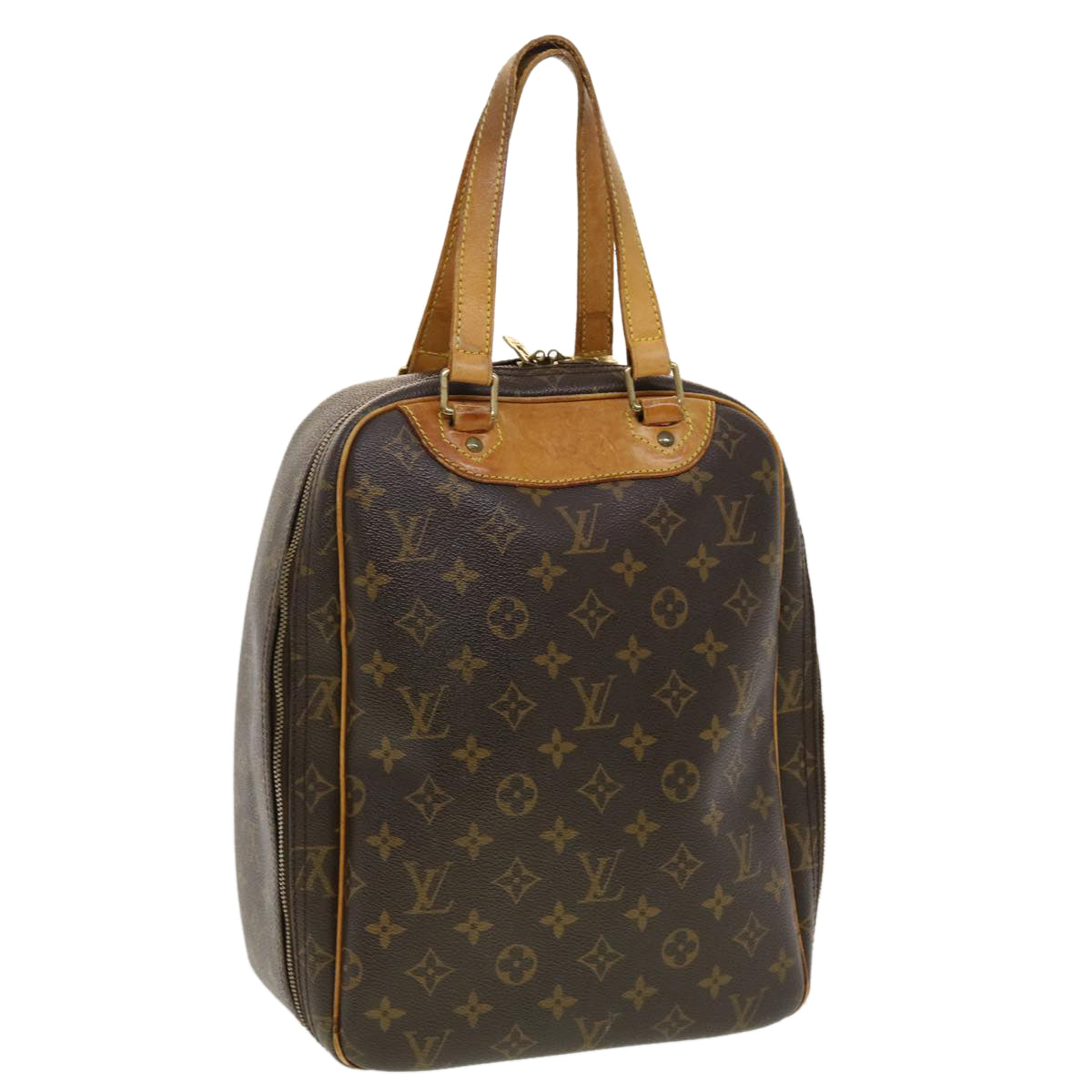 LOUIS VUITTON Monogram Excursion Hand Bag M41450 LV Auth rd4829