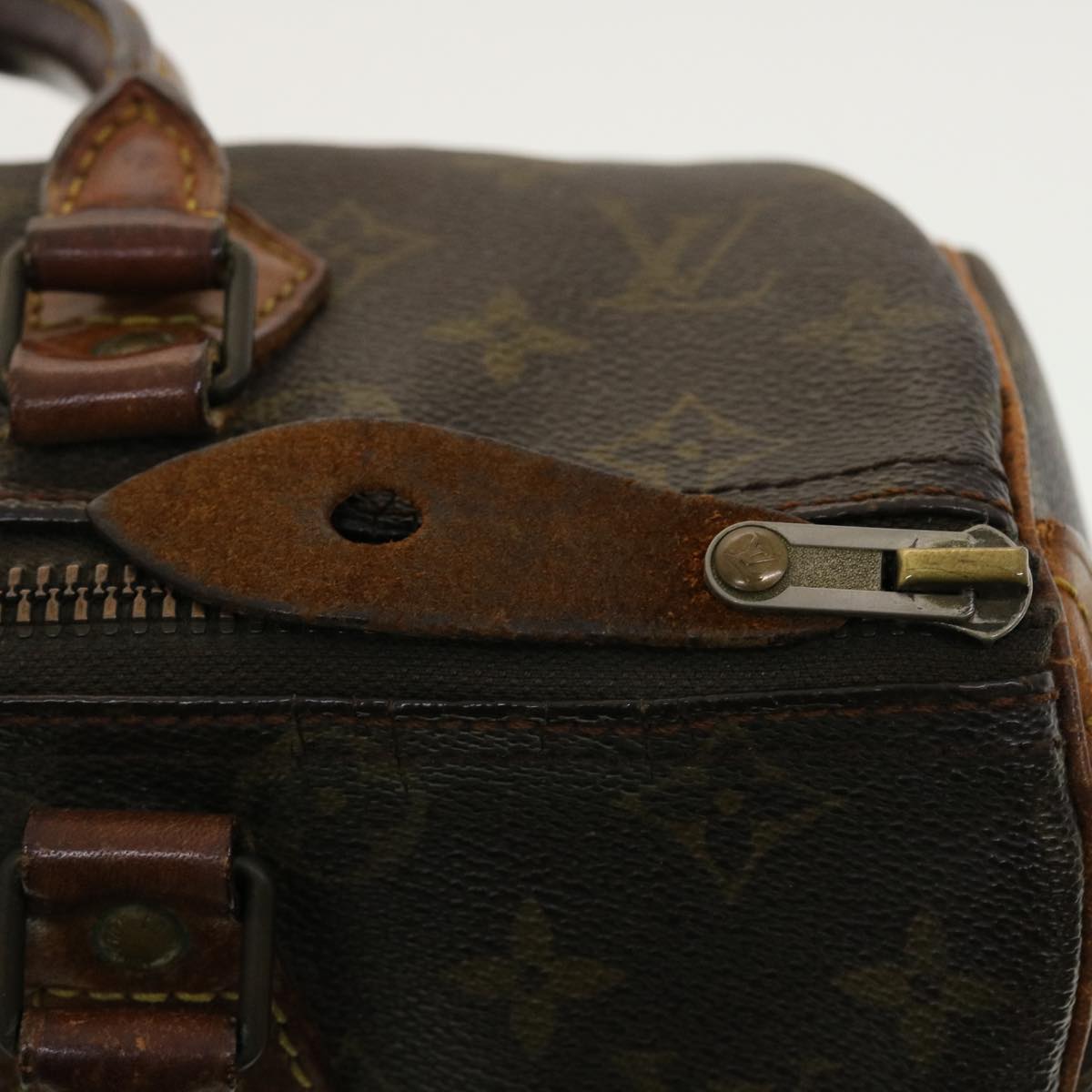 LOUIS VUITTON Monogram Speedy 30 Hand Bag M41526 LV Auth rd4836