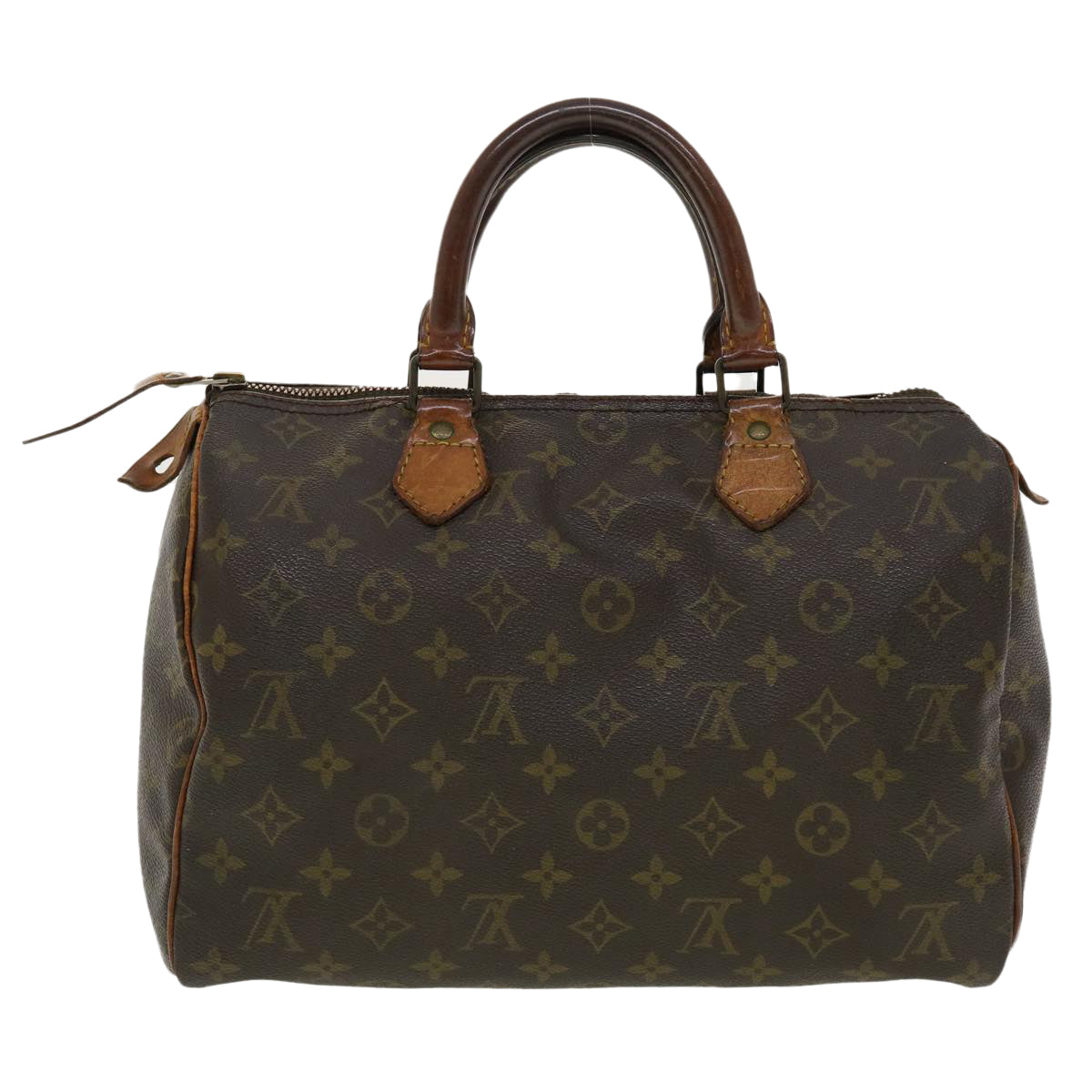 LOUIS VUITTON Monogram Speedy 30 Hand Bag M41526 LV Auth rd4836