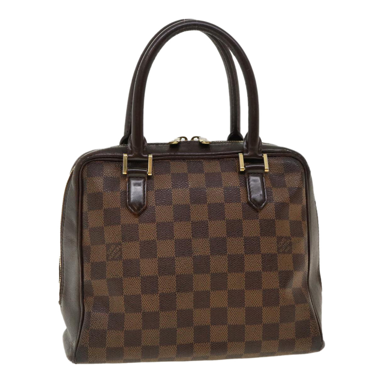 LOUIS VUITTON Damier Ebene Brera Hand Bag N51150 LV Auth rd4837