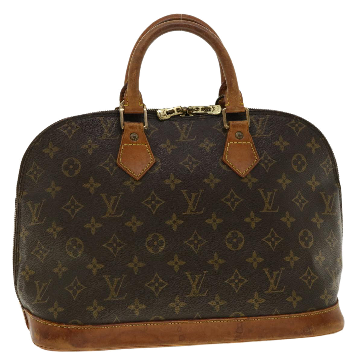 LOUIS VUITTON Monogram Alma Hand Bag M51130 LV Auth rd4838