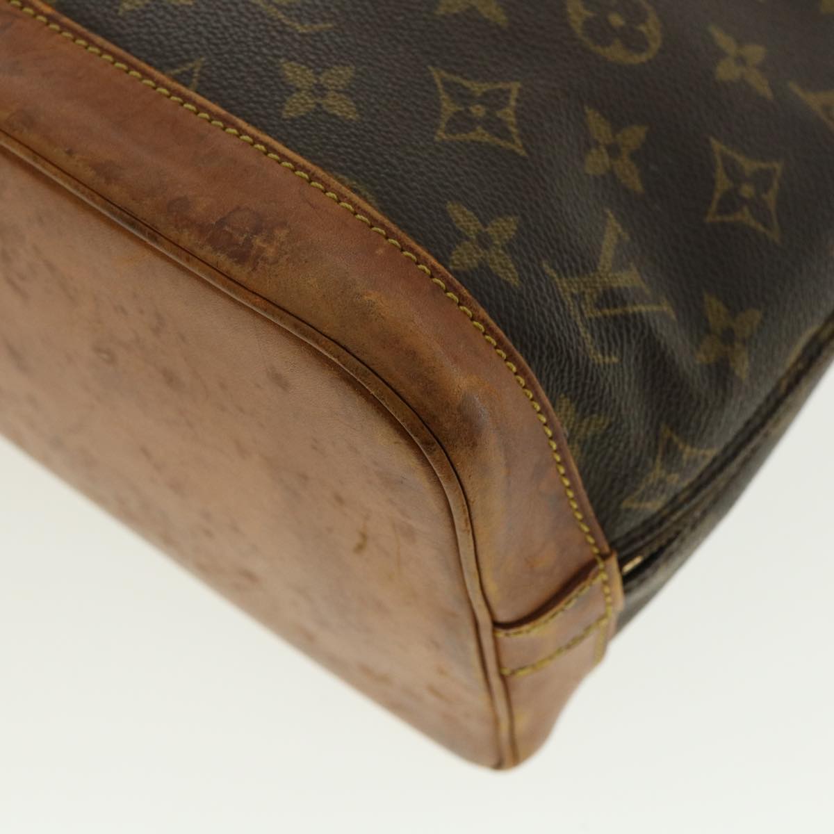 LOUIS VUITTON Monogram Alma Hand Bag M51130 LV Auth rd4838