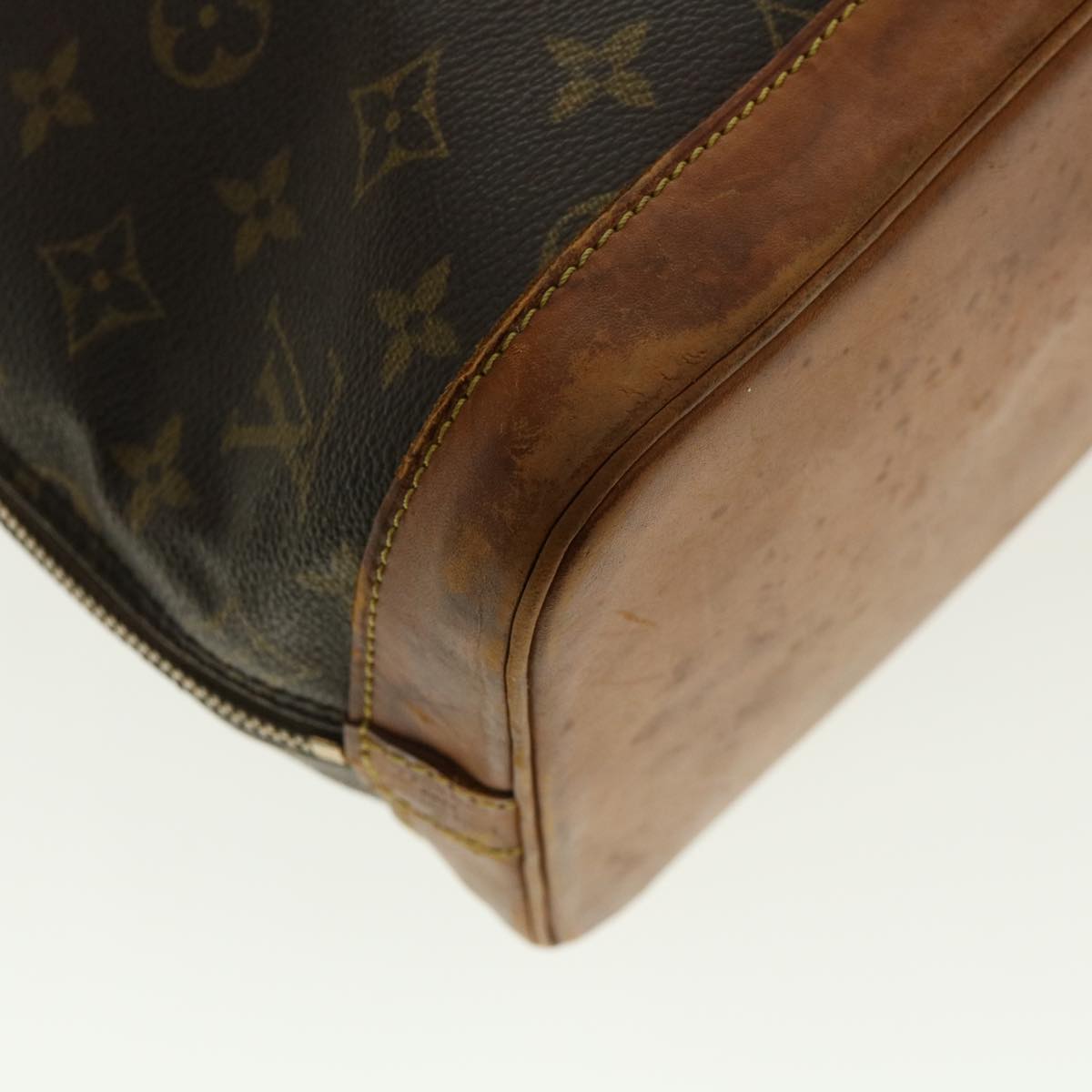 LOUIS VUITTON Monogram Alma Hand Bag M51130 LV Auth rd4838