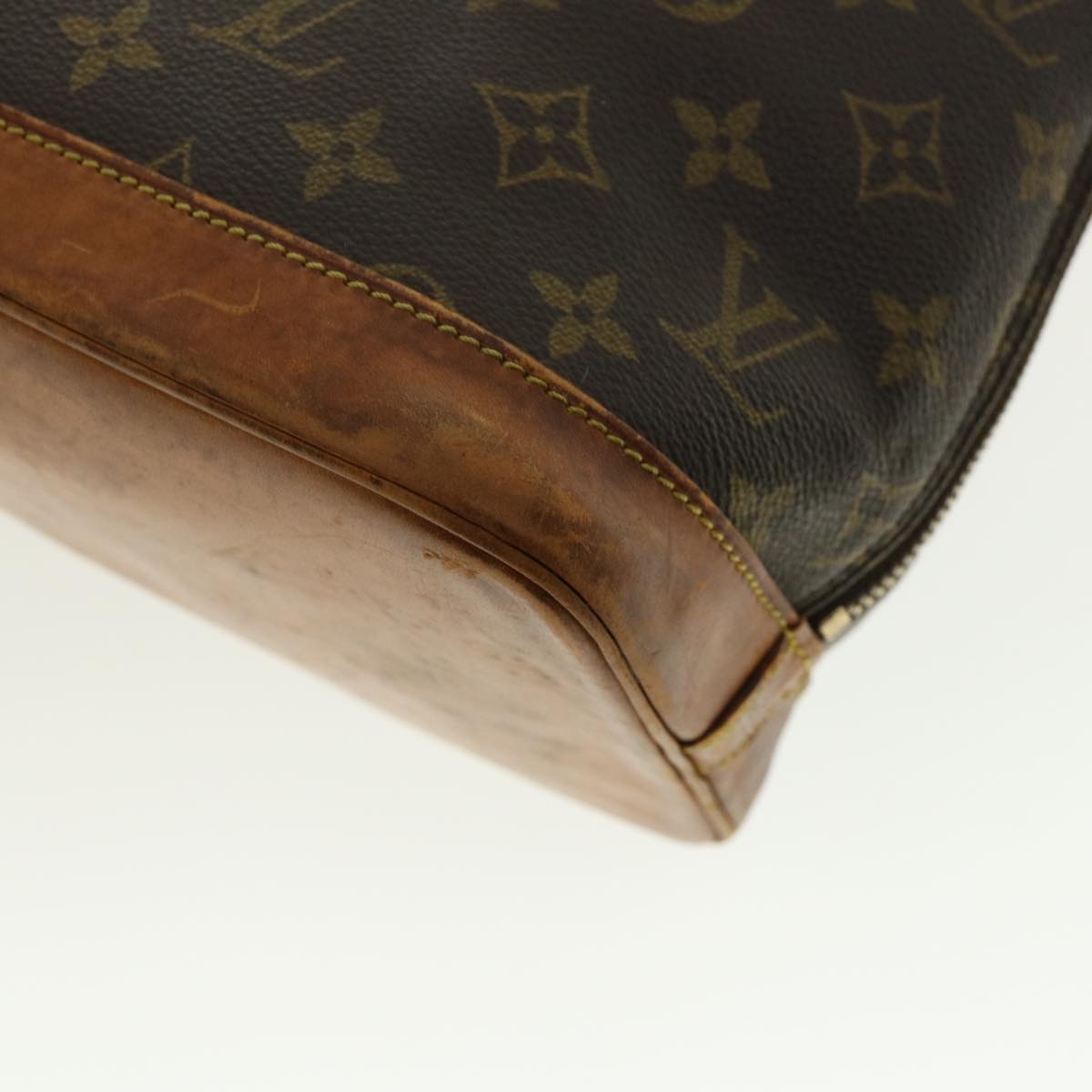 LOUIS VUITTON Monogram Alma Hand Bag M51130 LV Auth rd4838