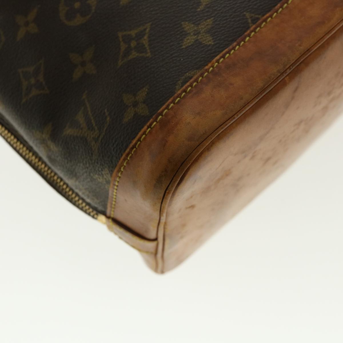 LOUIS VUITTON Monogram Alma Hand Bag M51130 LV Auth rd4838