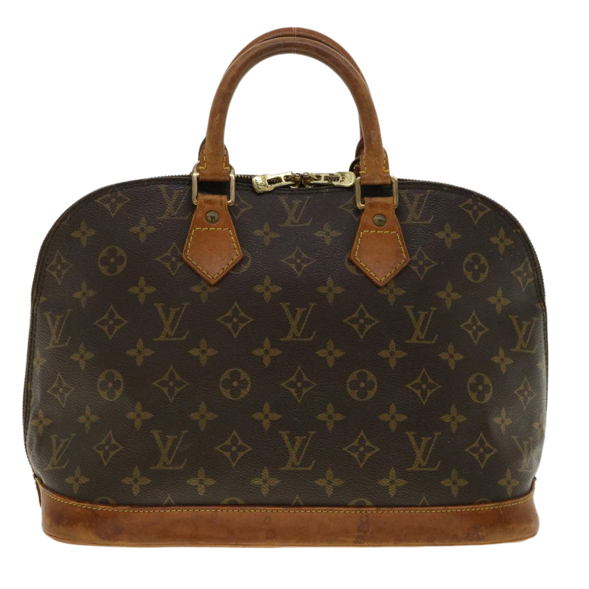 LOUIS VUITTON Monogram Alma Hand Bag M51130 LV Auth rd4838