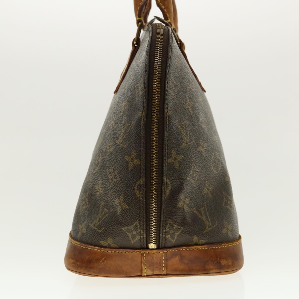 LOUIS VUITTON Monogram Alma Hand Bag M51130 LV Auth rd4838