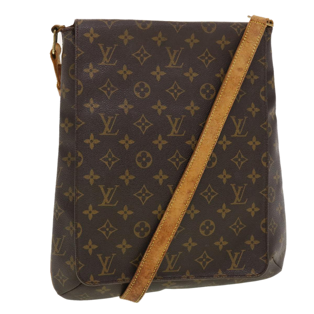 LOUIS VUITTON Monogram Musette Shoulder Bag M51256 LV Auth rd4852