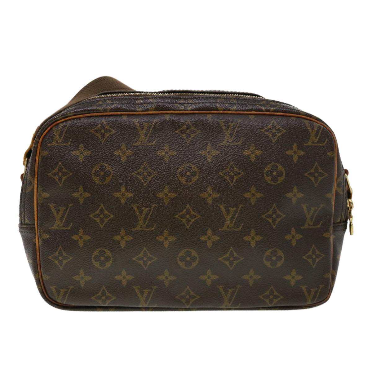 LOUIS VUITTON Monogram Reporter PM Shoulder Bag M45254 LV Auth rd4855