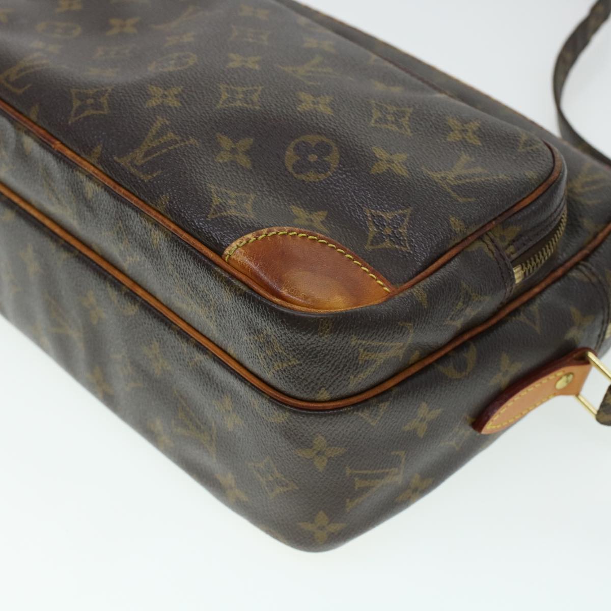 LOUIS VUITTON Monogram Nile Shoulder Bag M45244 LV Auth rd4893