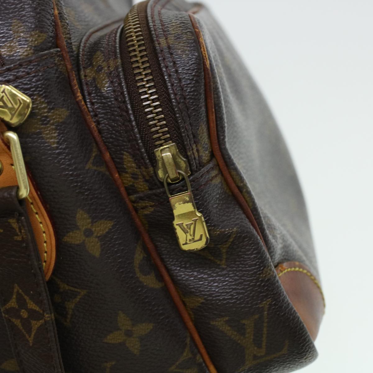 LOUIS VUITTON Monogram Nile Shoulder Bag M45244 LV Auth rd4893