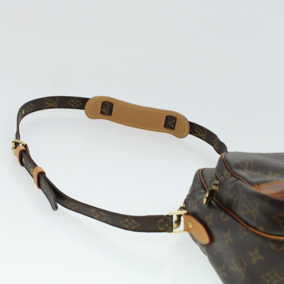 LOUIS VUITTON Monogram Nile Shoulder Bag M45244 LV Auth rd4893