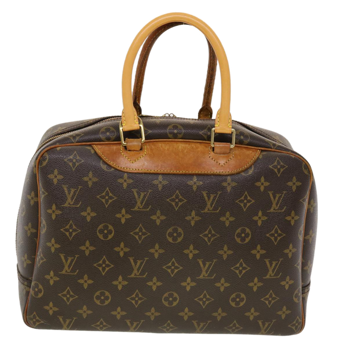 LOUIS VUITTON Monogram Deauville Hand Bag M47270 LV Auth rd4896 - 0