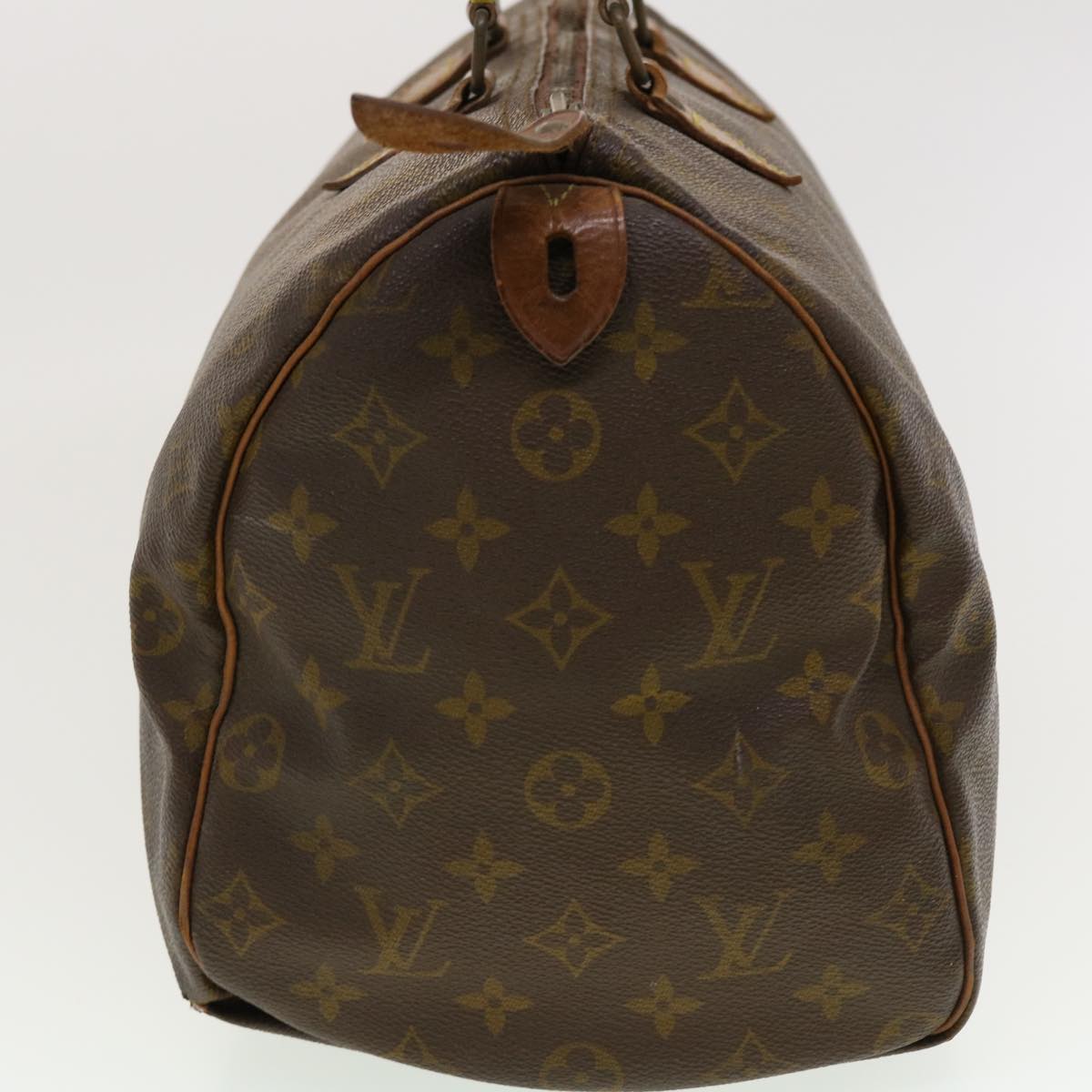 LOUIS VUITTON Monogram Speedy 35 Hand Bag M41524 LV Auth rd4949