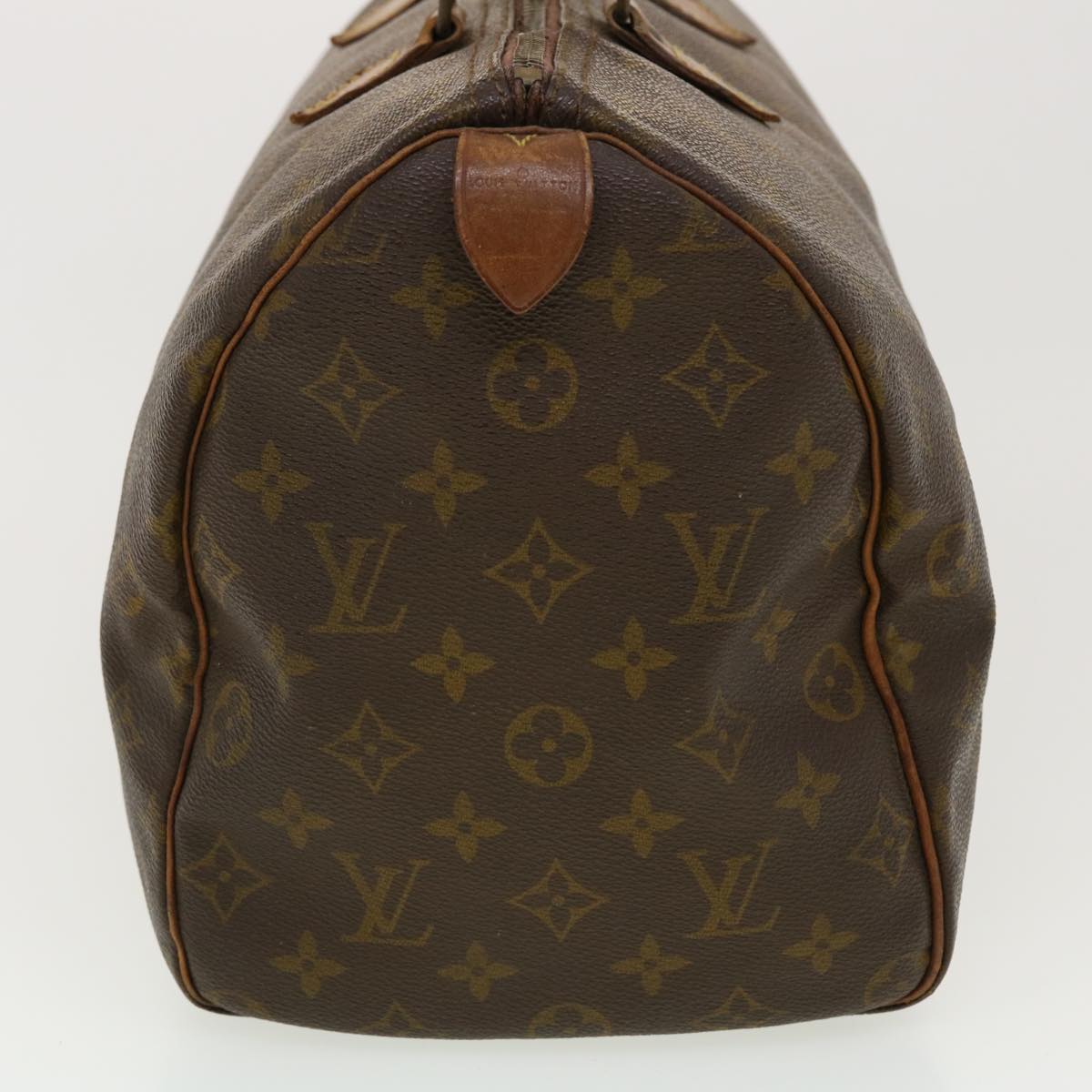 LOUIS VUITTON Monogram Speedy 35 Hand Bag M41524 LV Auth rd4949 - 0