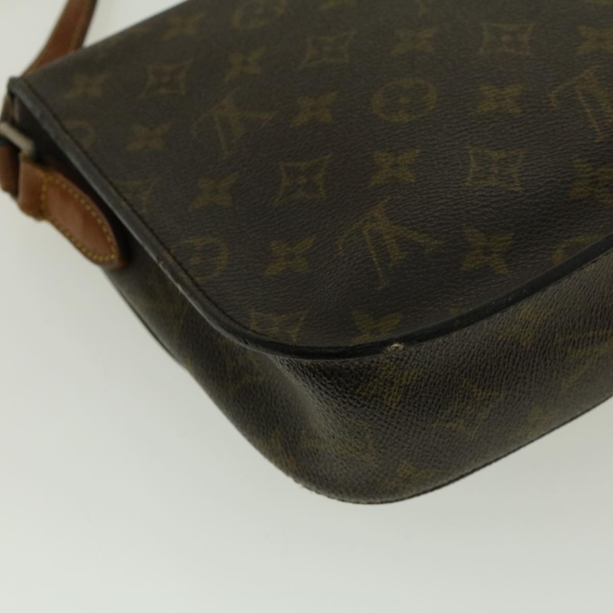 LOUIS VUITTON Monogram Saint Cloud GM Shoulder Bag M51242 LV Auth rd4962