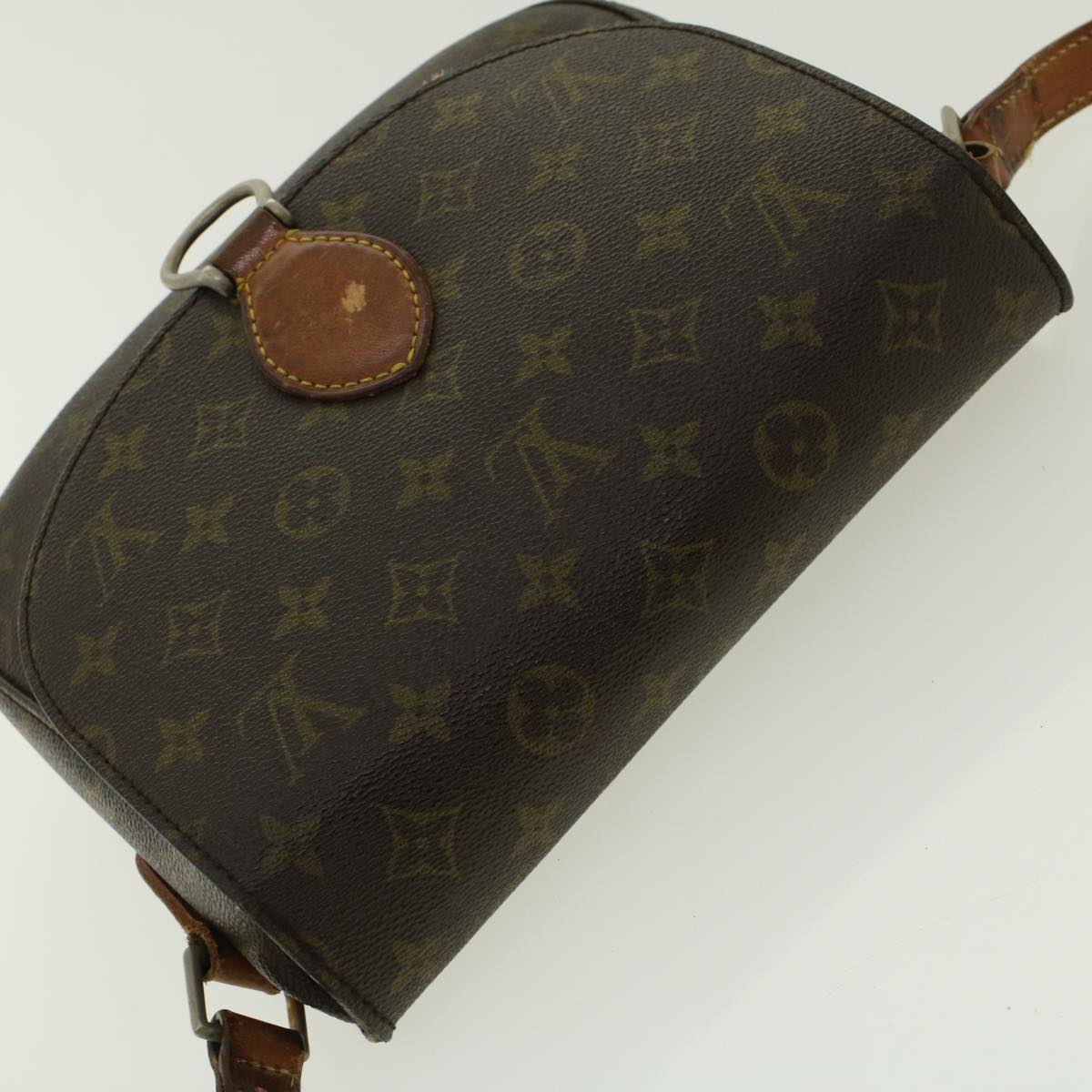 LOUIS VUITTON Monogram Saint Cloud GM Shoulder Bag M51242 LV Auth rd4962