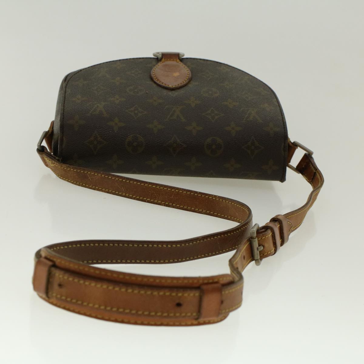 LOUIS VUITTON Monogram Saint Cloud GM Shoulder Bag M51242 LV Auth rd4962