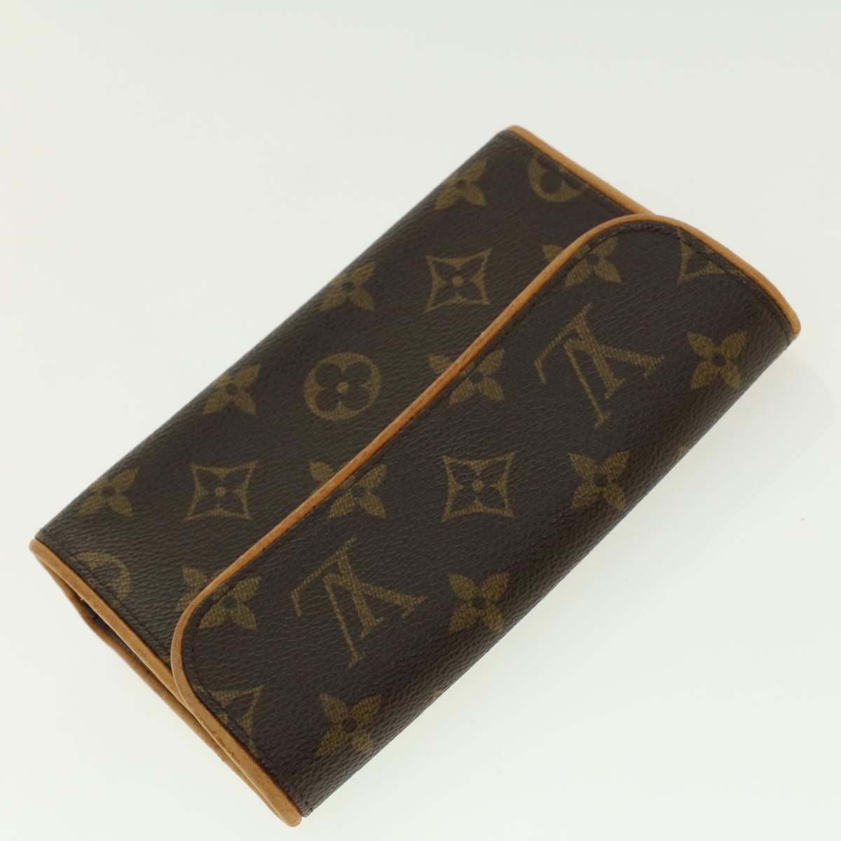 LOUIS VUITTON Monogram Pochette Florentine Waist bag M51855 LV Auth rd4979