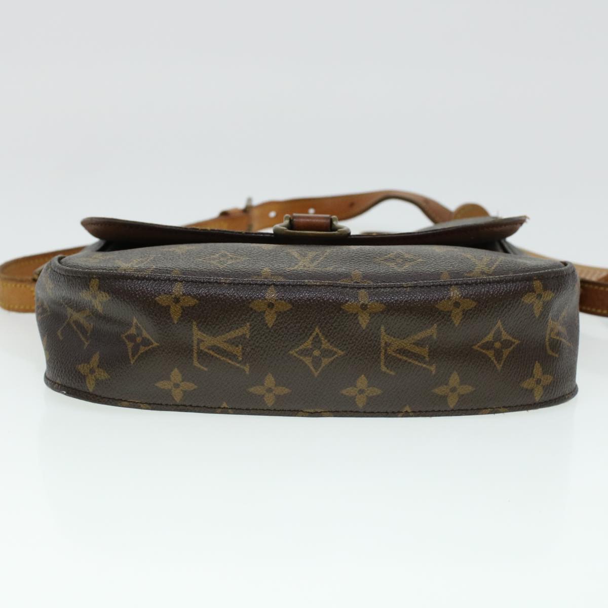 LOUIS VUITTON Monogram Saint Cloud GM Shoulder Bag M51242 LV Auth rd4981