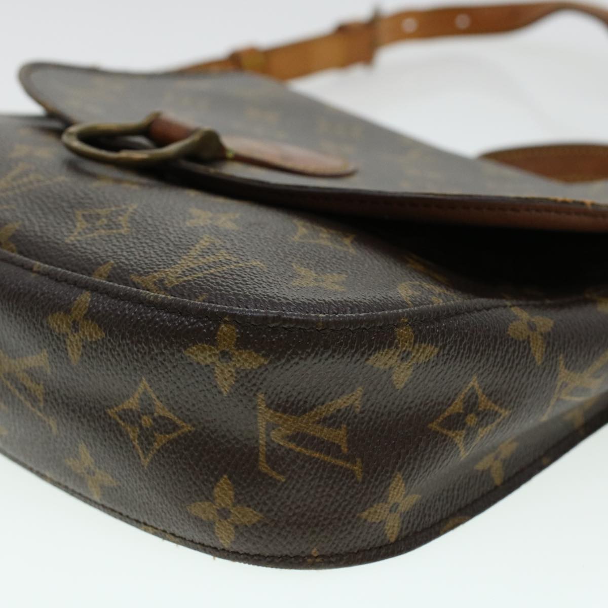 LOUIS VUITTON Monogram Saint Cloud GM Shoulder Bag M51242 LV Auth rd4981