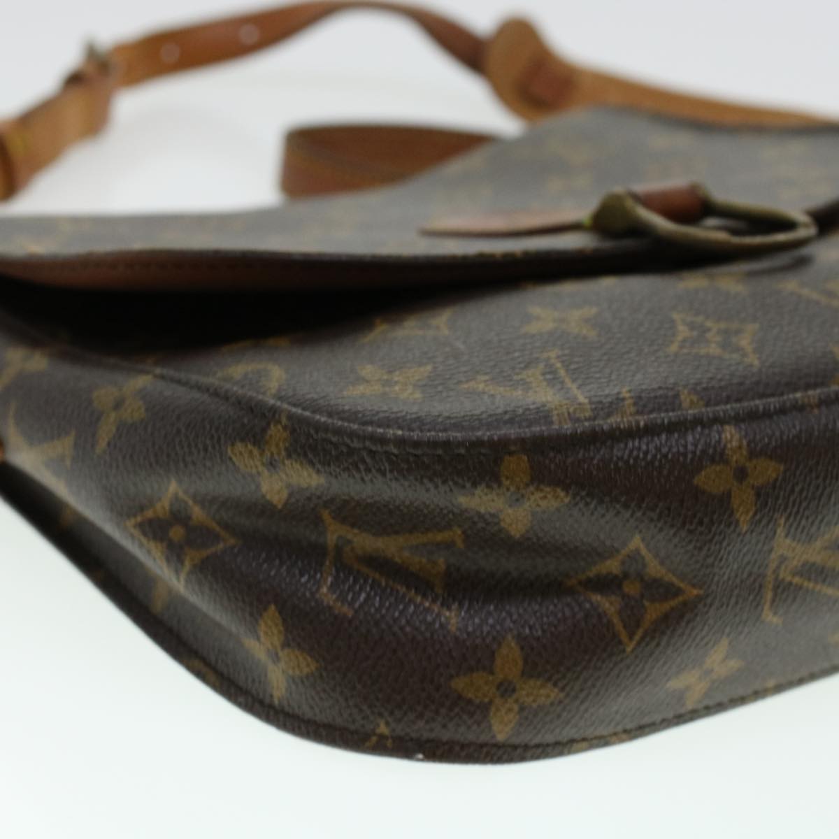 LOUIS VUITTON Monogram Saint Cloud GM Shoulder Bag M51242 LV Auth rd4981