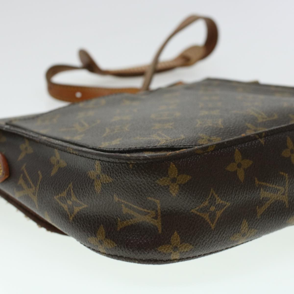 LOUIS VUITTON Monogram Saint Cloud GM Shoulder Bag M51242 LV Auth rd4981